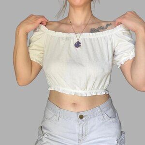 adorable flowy comfy milkmaid top